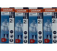 Osram G9 Halopin Halogen Capsule 33w=40w Dimmable 66733 Light Bulb - 5 Pack [EEK: D]