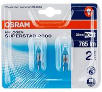 OSRAM Halogen-pin-Base/HALOSTAR / GY6.35-Socket/dimmable / 12 Volt / 35 Watt - 50 Watt/warmwhite - 3000 K/Pack of 2