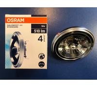 Osram Halogen Reflector AR111 Halospot 50W G53 12V Warm Dimmable WFL40° 41835 [EEK: G]