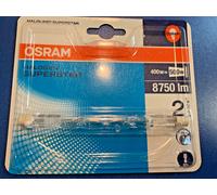 Osram Halogen Rod Superstar R7S 230V 400W=500W Clear Light Bulb MADE IN GERMANY [EEK: G]