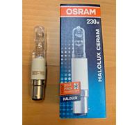 Osram Halolux Ceram B15d 230W 64479 Kl Klar Nade In Germany 4350 Lumen Dimmable [EEK: G]