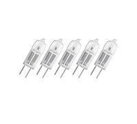 Osram Halostar Starlite 64415 S 10 Watt 12 Volt G4 Warm White 2800 Kelvin Halogen Pin Base Lamp Dimmable 130 Lumen Pack of 5