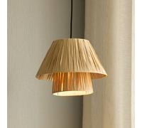 OSRAM hanging light Decor Bamboo Paper Hat Ø 28 cm, Bamboo, E27