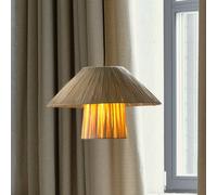 OSRAM hanging light Decor Bamboo Paper Hat Ø 40 cm, Bamboo, E27