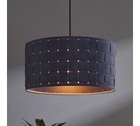 OSRAM hanging light Decor Felt Weaving, Ø 38 cm, grey, felt E27