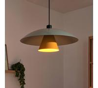 OSRAM hanging light Decor Flying Mushroom, green/yellow, steel, E27