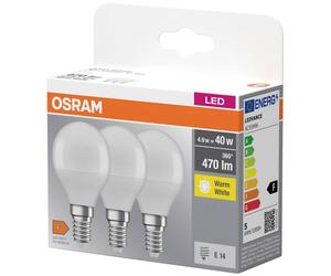 OSRAM HOMELIGHTING 4099854464959 LED E-27 3.4W Warm white Ø60xH60m...