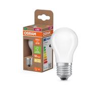 OSRAM in Classic mini Ball Shape, with Decorative LED Filament in Frosted Design, A, E27, 1.2W, 255lm, 2700K, Warm White, no Heating, 100% Light Immediately.