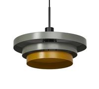 OSRAM Layers Decorative Pendant Light with E27 Socket, 400mm, IP20, Metal, Green/Yellow
