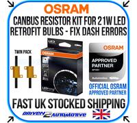 OSRAM LEDriving Canbus Control Unit, LEDCBCTRL102, 21 W, Avoid Error Messages in the Board Computer when Using LED Fog Lights, Folding Carton Box (2 Pieces), Gold