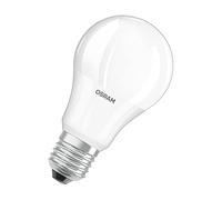 Osram LED Lamp/E27 Base/Warm White (2700 K)/Replaces 60 W Incandescent Bulbs/8.50 W/Frosted/LED Base Classic A, Pack of 3