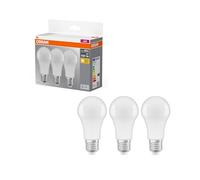 OSRAM LED bulb E27 14 W, warm white, set of 3