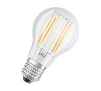 OSRAM LED Base Classic A75, Clear Filament LED Lamps Made of Glass for E27 Base, Bulb Shape, Cool White (4000K), 1055 Lumen, Replaces Conventional 75W Bulbs, Box of 3