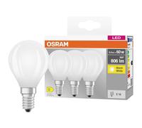 OSRAM LED BASE CLASSIC P 5.9W 827 Frosted E14 Bulb