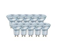 OSRAM LED Base PAR16 / LED-Reflectorlamp with GU10-base / not dimmable / replacement for 50 Watt / 36 beam angle/ cool white -...