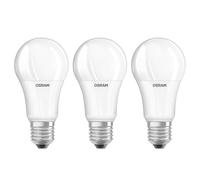OSRAM LED bulb E27 14 W, warm white, set of 3