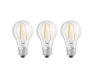 OSRAM LED bulb E27 Classic fil. 840 6.5W clear 3x