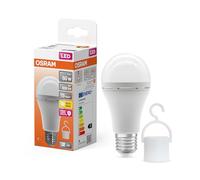 OSRAM LED bulb E27 8W matt 2700K rechargeable battery emergency light