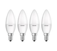 OSRAM LED candle E14 base retro 4.9W 4-pack 2700K