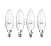 OSRAM LED candle E14 base retro 4,9W 4-pack 4,000K