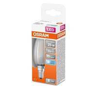 OSRAM LED candle E14 Classic B 2.5W 4,000K matt