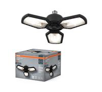 Osram LED Ceiling Light Blade Ø 33.75cm 40W=240W E27 4300lm 4000K Dimmable Black
