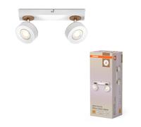 Osram LED Ceiling Light Decor Spot Pluto White 30cm 2x4,8W Warm Dimmable