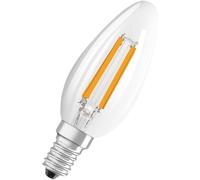 OSRAM LED CLASSIC B Energy Eff A 2.2W 827 Clear E14 Bulb