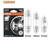 Osram LEDriving 12v Car 269 Festoon Interior White LED Bulb SV8.5-8 S8.5d 31mm