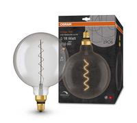 Osram LED Filament G200 Globe 4,8W=16W E27 Smoked 150lm Extra Warm White 1800K [EEK: G]