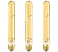 Osram Led Filament Tubular 4W E27 Vintage 1906 Extra Warm White Gold (3 Pack)