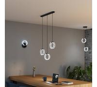 OSRAM LED hanging light Decor Circle, 3-bulb, CCT, black