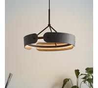 OSRAM LED hanging light Decor Curve Felt, grey, felt, 3,000 K