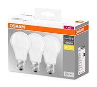 OSRAM LED bulb E27 base CL A 10 W 2,700 K matt 3x