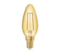 OSRAM LED lamp , Base: E14 , Warm White , 2400 K , 2.50 W , replacement for 22 W Incandescent bulb , Vintage 1906© LED [Energy efficiency class