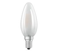 OSRAM LED lamp | Base: E14 | Warm White | 2700 K | 4 W | Replacement for 40 W Incandescent Bulb | Frosted | PARATHOM Retrofit Classic B [Energy Efficiency Class