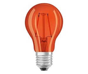 OSRAM LED lamp | Base: E27 | Blue | 3000 K | 2.50 W | Replacement for 15W | Clear | LED Star Deco Classic A