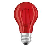 OSRAM LED lamp | Base: E27 | Orange | 1500 K | 2.50 W | Replacement for 15W | Clear | LED Star Deco Classic A