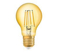 Osram 4.5W Vintage Gold LED Globe Bulb GLS ES/E27 Very Warm White - 293090