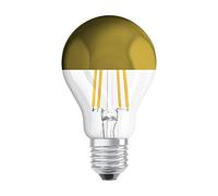 OSRAM LED bulb E27 gold mirror 6.5W 2,700 K