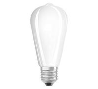 Osram LED Lamp | Base: E27 | Warm White | 2700 K | 6.50 W | Replacement for 60 W | LED Retrofit Classic ST, Clear, Single-Pack