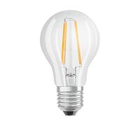 Osram LED Lamp | Base: E27 | Warm White | 2700 K | 9 W | Replacement for 60 W | Frosted | LED Retrofit RGBW Lamps with remote control, Single-Pack, 3-Step Dimmable per Click