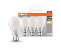 LED Frosted Filament 60W GLS BC (B22d) 3 PACK