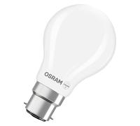 OSRAM LED lamp Star Bulb Shape A40 Filament, 2700 K Warm White, 3.4 W, B22d, Frosted, 470 lm, 15,000 h, for Ceiling and Floor Lamps, Glare-Free