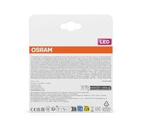OSRAM LED lamp Star Bulb Shape A40 Filament, 2700 K Warm White, 3.4 W, E27, Clear, 470 lm, 15,000 h, for Ceiling and Floor Lamps, Living Room