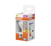 OSRAM LED lamp Star Bulb Shape A60 Filament, 2700 K Warm White, 5.9 W, B22d, Frosted, 806 lm, 15,000 h, for Ceiling and Floor Lamps, Glare-Free