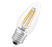 OSRAM LED lamp Star Candle Shape B40 Filament 3.4W Clear E27 | LED Star Classic B 40 Filament, LED Lamps, Clear, 35 mm Diameter, 15000 h, Pack of 6