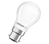 OSRAM LED lamp Star Globe P25 Filament, 2700 K Warm White, 1.8 W, B22d, Frosted, 250 lm, for Table Lamps, Decorative Lamps, Glare-Free, 15,000 h