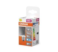 OSRAM LED lamp Star Globe P40 Filament, 6500 K Cool White Daylight, 3.4 W, E27, Clear, 470 lm, for Table and Pendant luminaires, 15,000 h