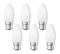 OSRAM LED lamp Superstar B 40 Candle Filament DIM 3.4W matt